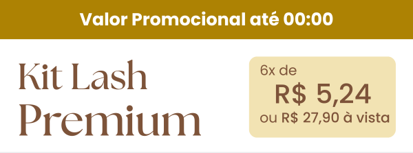 Kit Lash Premium 6x de R$ 5,24
