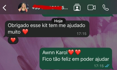 Segundo depoimento de cliente sobre o Kit Lash Premium